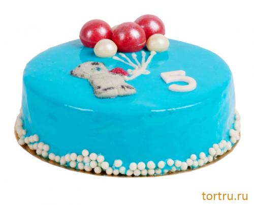 Торт "Мишка" (черничный мусс), Московский Пекарь Торт "Мишка" (черничный мусс), Московский Пекарь