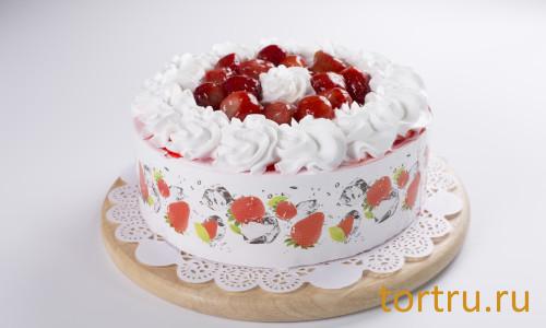 Торт "Клубника с йогуртом", Арт-Торт, Москва Торт "Клубника с йогуртом", Арт-Торт, Москва