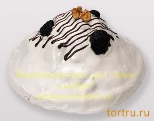 Торт "Сметанный с черносливом", Кондитерский цех Александра, Солнечногорск