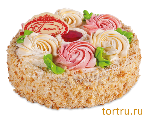 Торт "Нежность", кондитерская фабрика Амарас, Москва