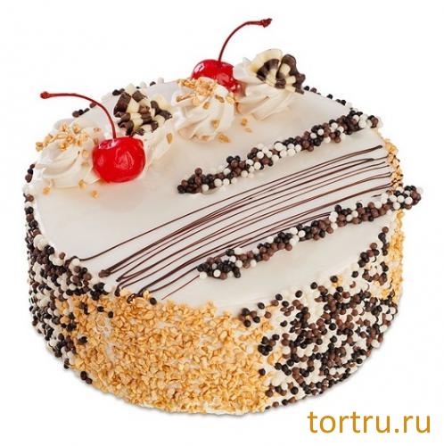 Торт "Творожно-Клубничный", фирма Татьяна, Воронеж