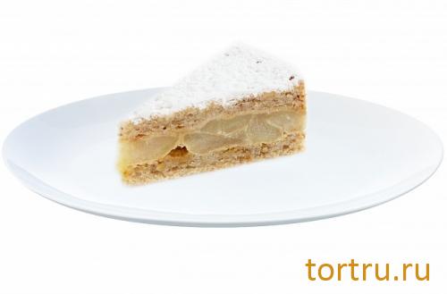 Торт "Орехово-яблочный", Леберже, Leberge, кондитерская