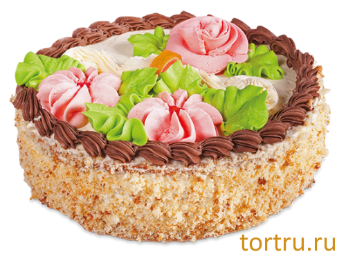 Торт "Бисквитно-кремовый", кондитерская фабрика Амарас, Москва