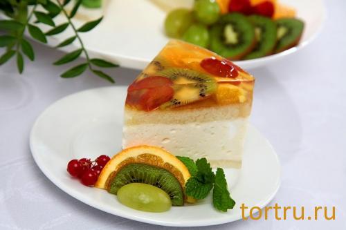 Торт "Фруктовое ассорти", комбинат Добрынинский, Москва