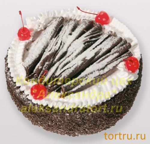 Торт "Венский вишневый", Кондитерский цех Александра, Солнечногорск