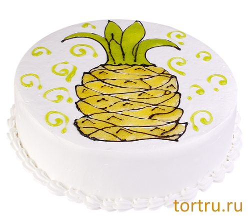 Торт "Ананасовый", кондитерская фабрика Метрополис
