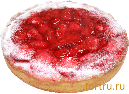 Торт "Тарт с клубникой", кондитерское производство Метрополь, Санкт-Петербург