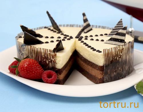 Торт "Мусс два шоколада", комбинат Добрынинский, Москва