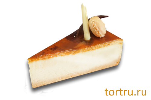 Торт "Чиз-кейк Карамельный", кондитерская Крем Роял, Москва Торт "Чиз-кейк Карамельный", кондитерская Крем Роял, Москва