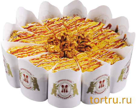 Торт "Медово-сметанный с орехами", кондитерское производство Метрополь, Санкт-Петербург Торт "Медово-сметанный с орехами", кондитерское производство Метрополь, Санкт-Петербург