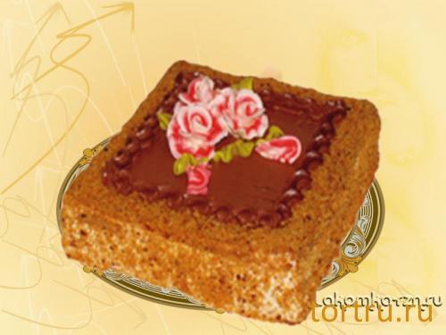 Торт "Смуглянка", кондитерский цех Лакомка, Рязань