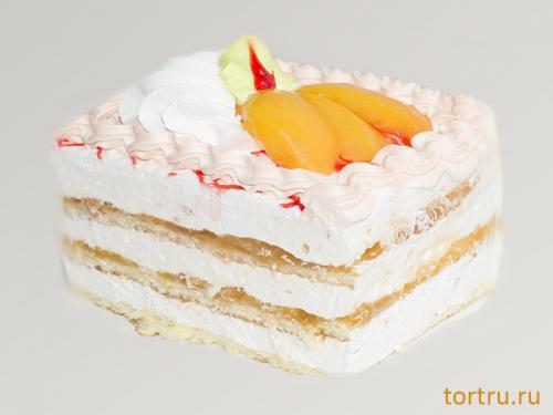 Торт "Персик", Кондитерский цех Каньон, Белгород