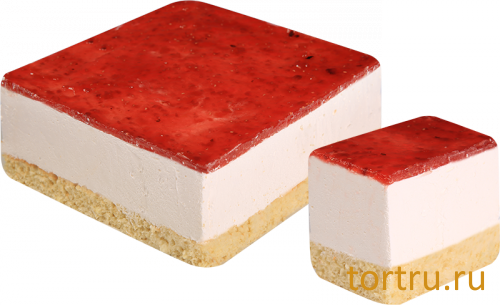 Торт "Чизкейк малина", кондитерская фабрика Метрополис