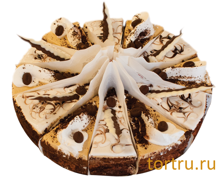 Торт "Капучино", кондитерское производство Метрополь, Санкт-Петербург