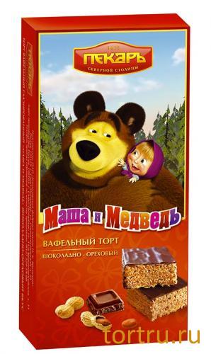 Торт вафельный "Маша и Медведь", Пекарь