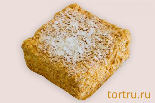 Торт "Наполеон", кондитерская Чайка, Калуга