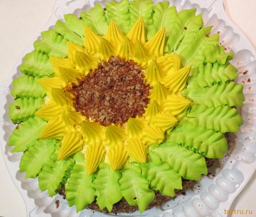 Торт "Подсолнух", Сотников А.А., Сладкий торговый дом, Тула