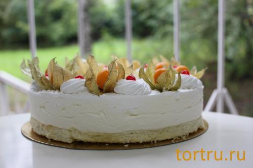 Торт "Творожный", Лайтком, кондитерская, Москва