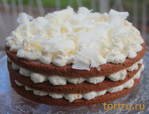 Торт "С белым шоколадом", Лайтком, кондитерская, Москва