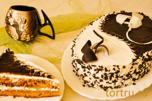 Торт "Инь-Янь", На блюдечке, Зеленоград Торт "Инь-Янь", На блюдечке, Зеленоград