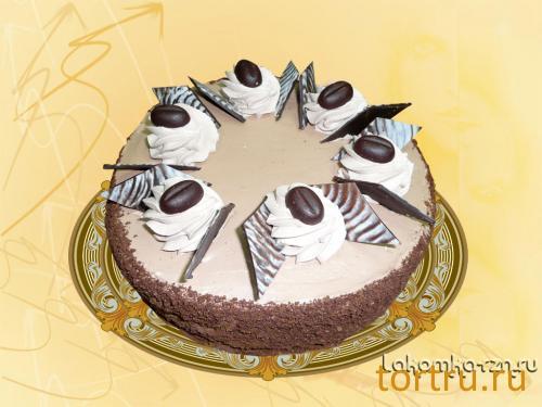 Торт "Кофейный", кондитерский цех Лакомка, Рязань
