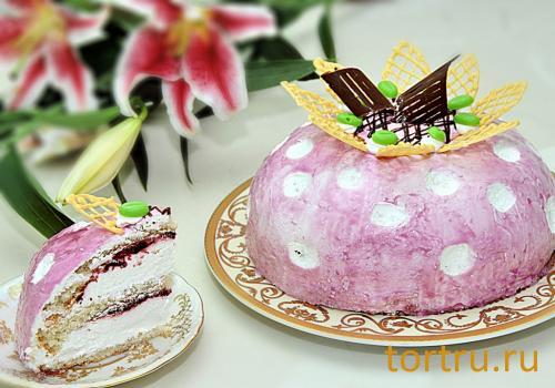 Торт "Лесная фантазия", На блюдечке, Зеленоград