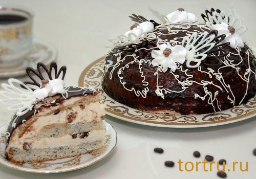 Торт "Маковый", На блюдечке, Зеленоград