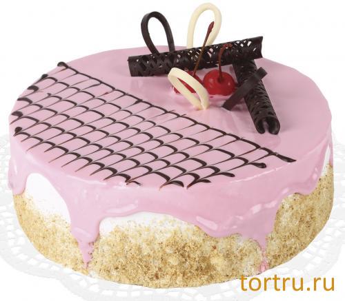 Торт "Малиновый поцелуй", кондитерская фирма Зодиак, Москва