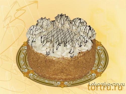 Торт "Наслаждение", кондитерский цех Лакомка, Рязань