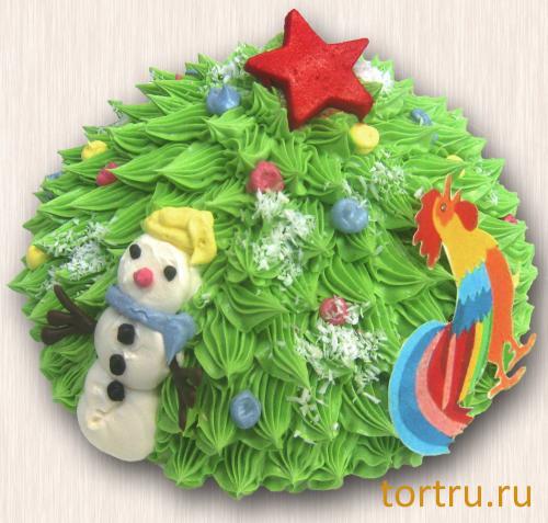 Торт "Елка", ТВА, кондитерская фабрика, Москва Торт "Елка", ТВА, кондитерская фабрика, Москва