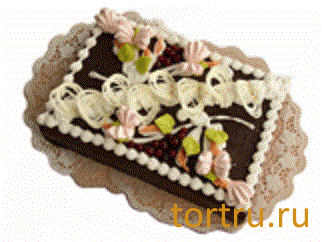 Торт "Птичье молоко с клюквой" комбинат кондитерских изделий Птичье молоко, Москва