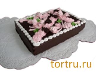 Торт "Птичье молоко с черной смородиной" комбинат кондитерских изделий Птичье молоко, Москва