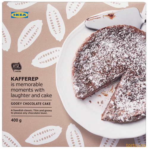 Шоколадный торт Kafferep, Икея Шоколадный торт Kafferep, Икея