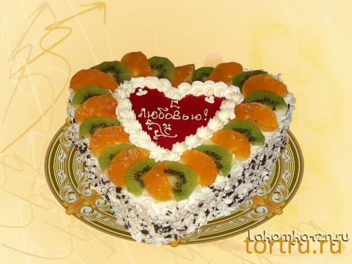 Торт "С Любовью", кондитерский цех Лакомка, Рязань