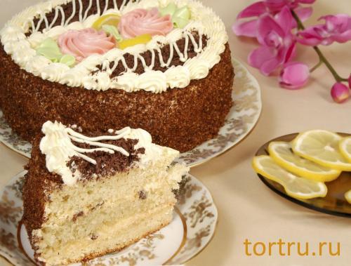 Торт "Сластена", На блюдечке, Зеленоград