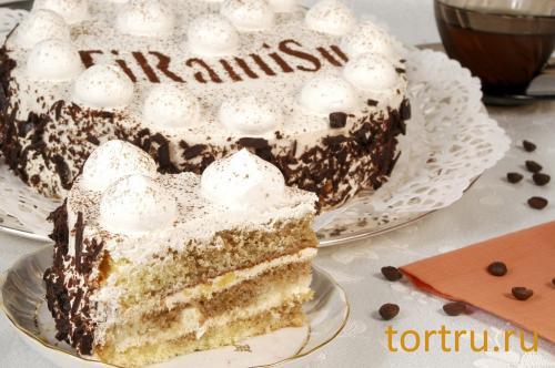 Торт "Тирамису", На блюдечке, Зеленоград