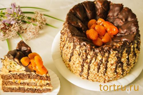 Торт "Вулкан", На блюдечке, Зеленоград