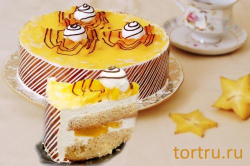 Торт "Йогуртовый", На блюдечке, Зеленоград