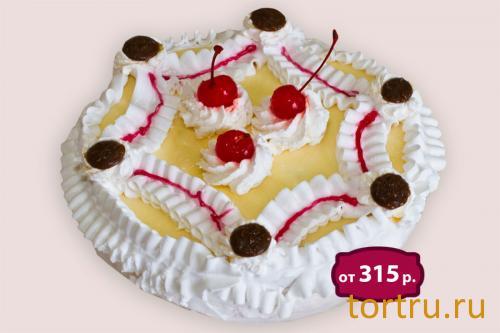 Торт "Зимняя вишня", кондитерская Чайка, Калуга