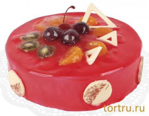 Торт "Зимняя вишня", кондитерская фирма Зодиак, Москва