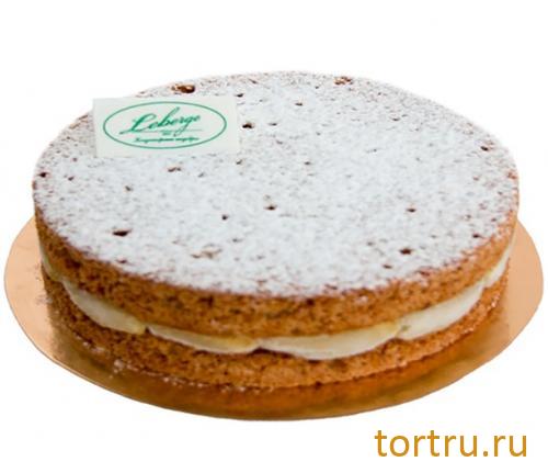 Торт "Орехово-яблочный", Леберже, Leberge, кондитерская