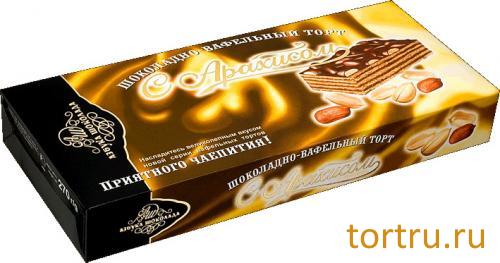 Торт Шоколадно-Вафельный "С арахисом", кондитерская фабрика Азбука Шоколада, Москва Торт Шоколадно-Вафельный "С арахисом", кондитерская фабрика Азбука Шоколада, Москва