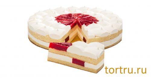 Торт "Тирамису Клубничный", Кристоф, кондитерская фабрика десертов, Санкт-Петербург