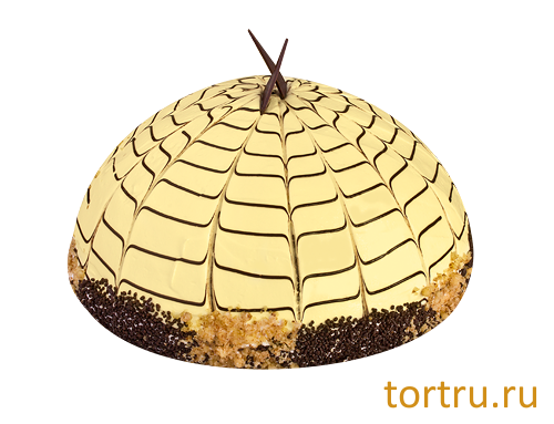 Торт "Пончо с персиком", кондитерская фабрика Метрополис