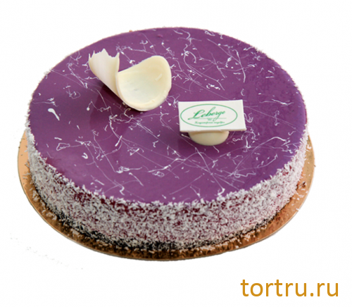 Торт "Лайт" Черная смородина, Леберже, Leberge, кондитерская