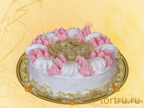 Торт "Миндальный", кондитерский цех Лакомка, Рязань
