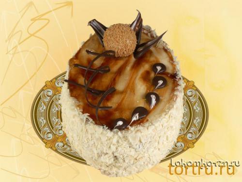 Торт "Осенний вальс", кондитерский цех Лакомка, Рязань