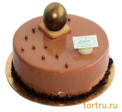 Торт "Карамельный с грушей", Леберже, Leberge, кондитерская