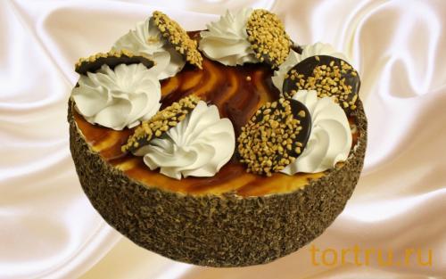 Торт "Птичье молоко карамель", Кондитерский комбинат Ходынка, Sweet Bakery