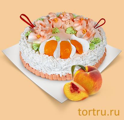 Торт "Йогуртовый персиковый", Шереметьевские торты, Москва
